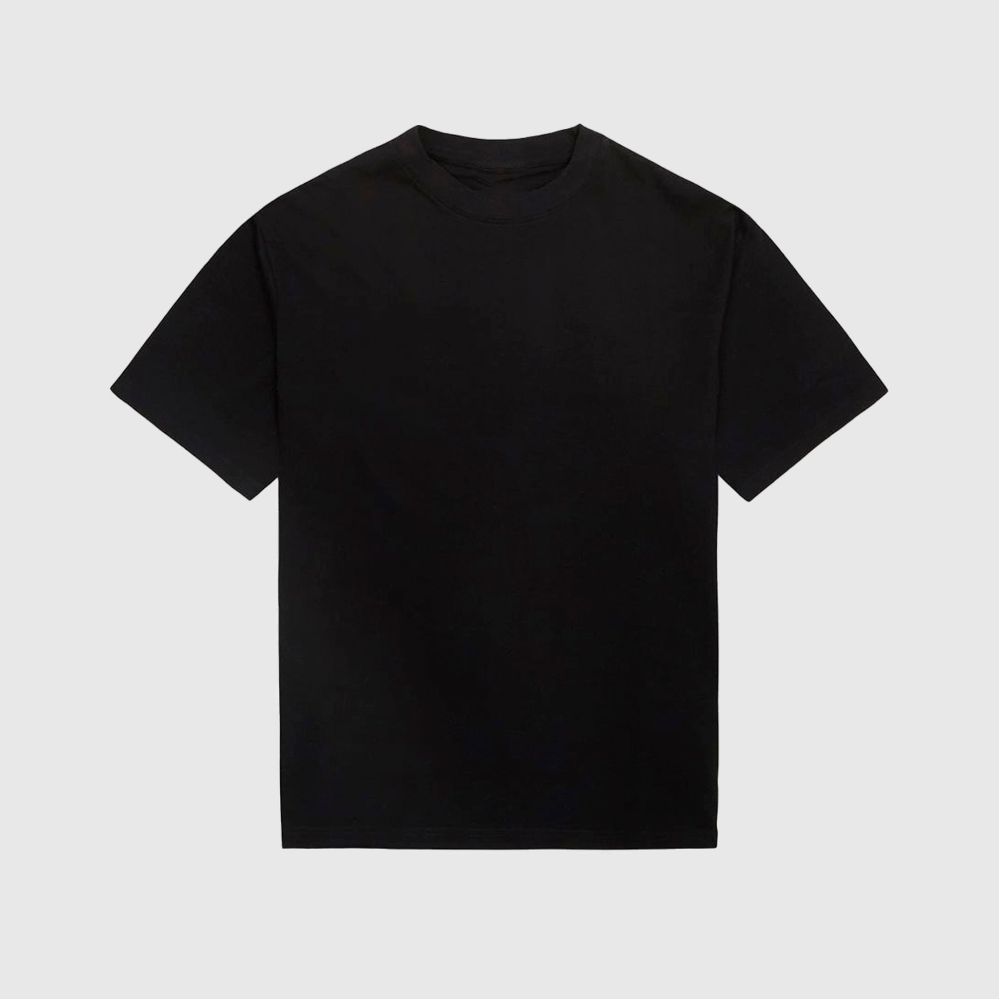 Grey backprint t-shirt - Sort