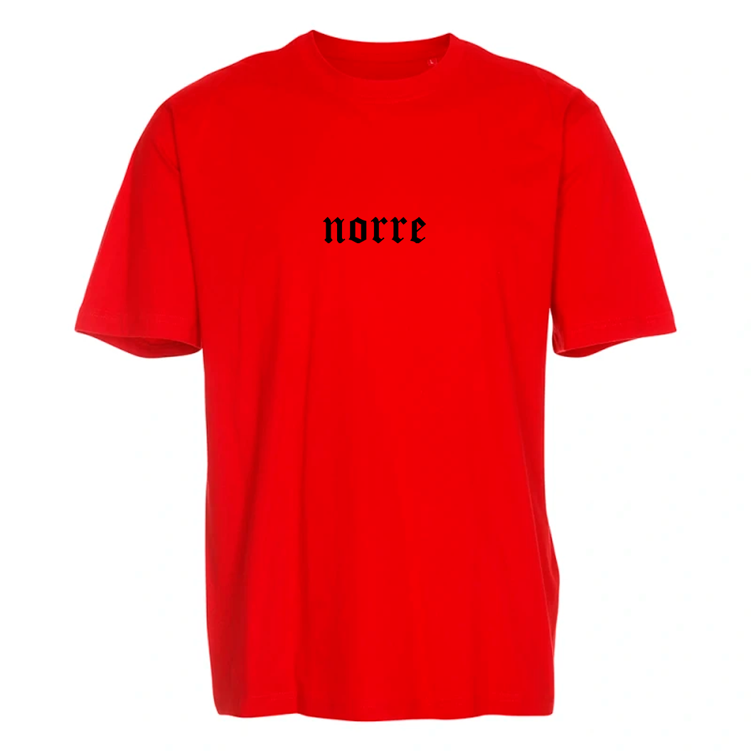 Red logo tee